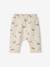 Pantalon naissance en molleton Beige chiné AOP baleine+encre+gris chiné 1 - vertbaudet enfant 