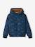 Blouson à capuche motifs dinosaures doublé polaire garçon dark bleu indigo imprimé 1 - vertbaudet enfant 