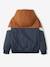 Blouson coupe-vent colorblock garçon bordeaux+COLORBLOCK CHAMOIS 9 - vertbaudet enfant 