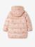 Doudoune longue légère imprimée cerises fille PRINTED PINK 3 - vertbaudet enfant 