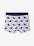 Lot de 3 boxers NASA® Bleu marine, gris chiné 4 - vertbaudet enfant 