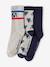 Lot de 3 paires de chaussettes NASA® BLEU FONCE UNI 1 - vertbaudet enfant 