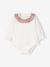 T-shirt body col volanté bébé personnalisable ivoire+rose poudré 1 - vertbaudet enfant 