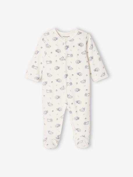 Lot de 2 dors-bien 'ours' bébé garçon en velours lot bleu 3 - vertbaudet enfant 