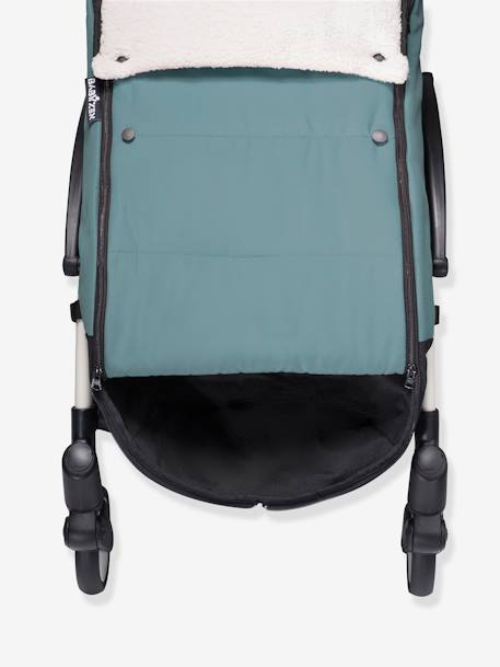 Chancelière POUSSETTE YOYO bleu aqua+Stone+taupe 3 - vertbaudet enfant 