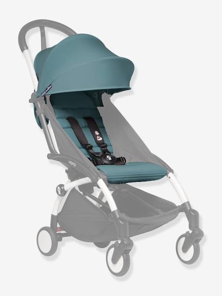 Assise Pack couleur POUSSETTE YOYO 6+ BABYZEN bleu aqua+caramel toffee+noir+olive+rose ginger+Stone+taupe 1 - vertbaudet enfant 