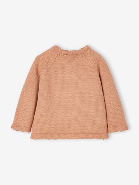 Pull brassière bébé naissance noisette 3 - vertbaudet enfant 