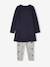 Ensemble fille Chemise de Nuit + Legging Harry Potter Bleu marine 2 - vertbaudet enfant 