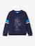 Sweat garçon Sonic® Bleu marine 1 - vertbaudet enfant 