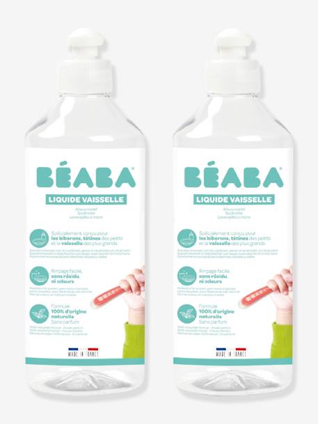 Lot de 2 flacons de liquide vaisselle (500 ml) BEABA blanc 1 - vertbaudet enfant 