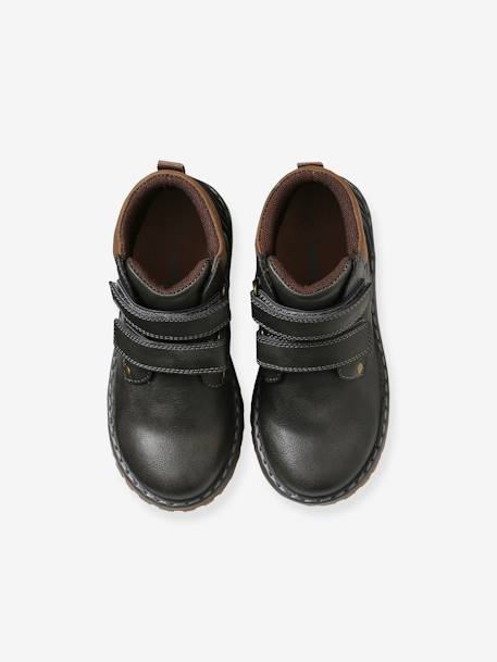 Bottines scratchées garçon beige+gris 9 - vertbaudet enfant 