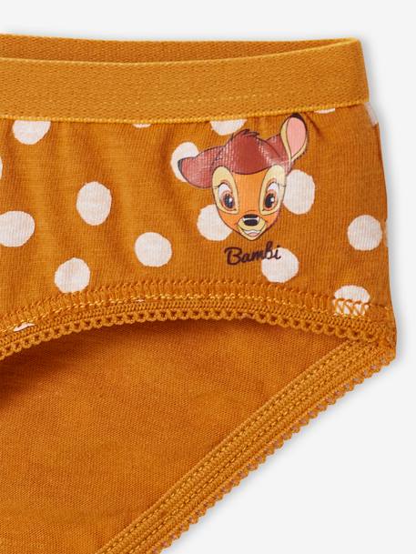 Lot de 5 culottes Disney® Bambi Lot gris, bordeaux, camel, ros 9 - vertbaudet enfant 