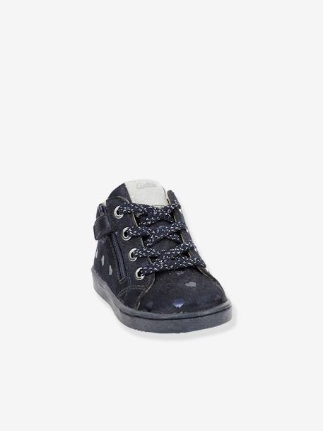 Bottines en cuir fille Wouhou ASTER® marine+noir 9 - vertbaudet enfant 