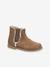 Boots en cuir fille Sarmille ASTER® marron+noir 3 - vertbaudet enfant 