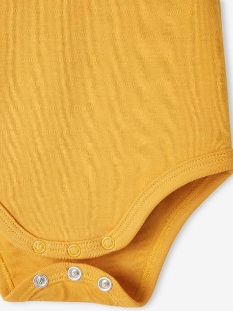 Housse pour coussin d'allaitement jaune épicé - Vertbaudet