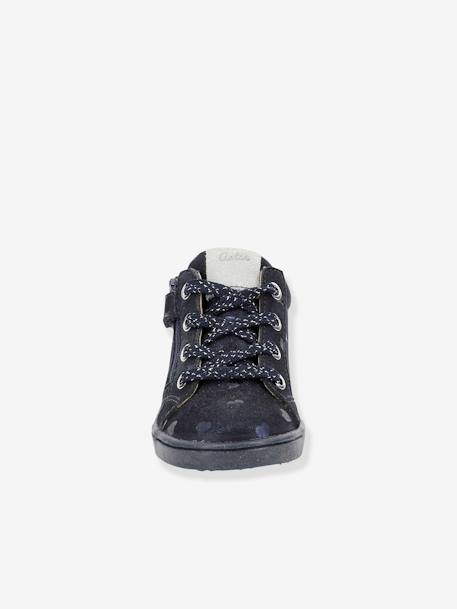 Bottines en cuir fille Wouhou ASTER® marine+noir 8 - vertbaudet enfant 