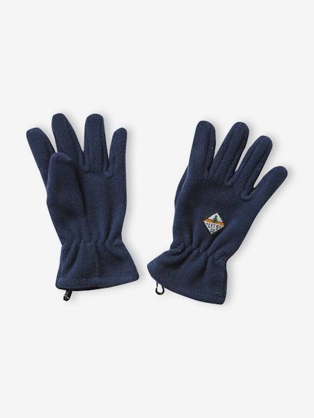 Garçon-Accessoires-Bonnet, écharpe, gants-Gants garçon en maille polaire