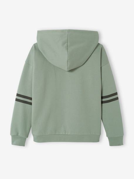 Sweat fille à capuche Disney® Minnie Vert 2 - vertbaudet enfant 