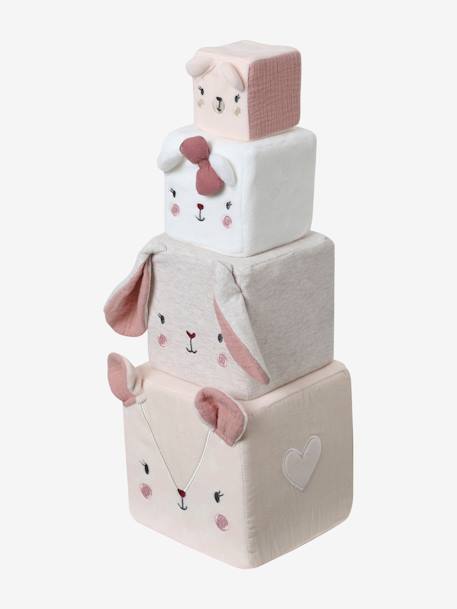 Cubes en tissu GRENIER beige 6 - vertbaudet enfant 