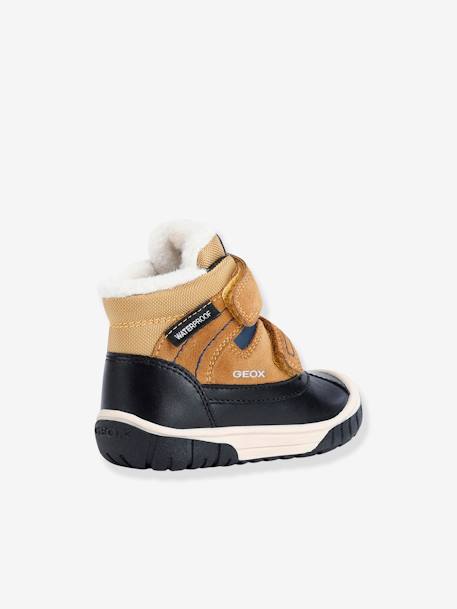 Baskets fourrées MID bébé garçon Omar Boy WPF GEOX® jaune+marine 2 - vertbaudet enfant 