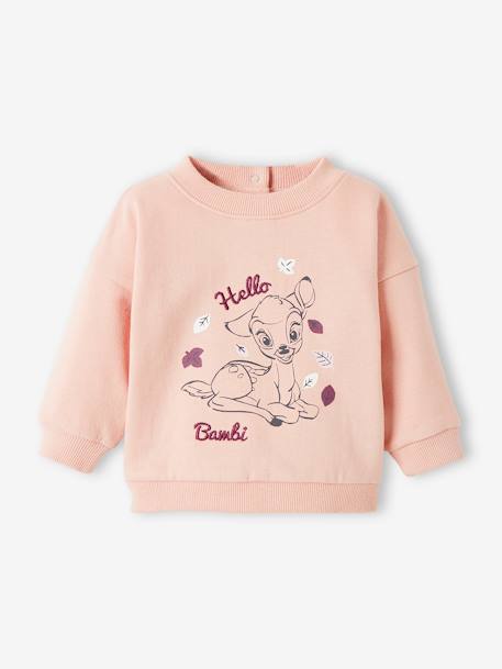 Ensemble fille 2 pièces Disney® Bambi ROSE CLAIR UNI AVEC DECOR 2 - vertbaudet enfant 