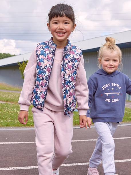 Ensemble sweat et jogging 'Move together' en molleton fille rose 7 - vertbaudet enfant 