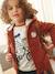 Tee-shirt motif ludique crocodile garçon BEIGE CHINE 4 - vertbaudet enfant 