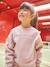 Ensemble sweat et jogging 'Move together' en molleton fille rose 1 - vertbaudet enfant 