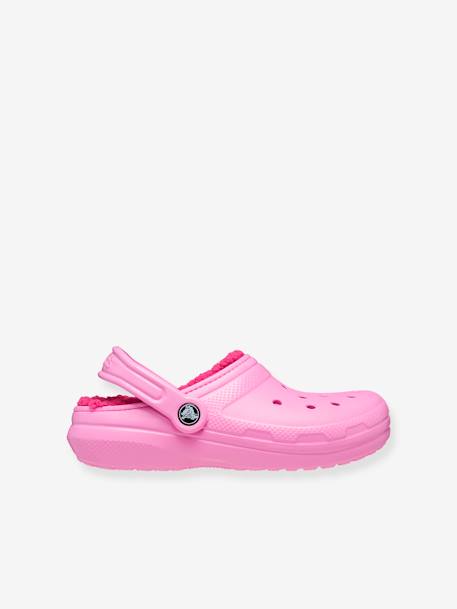 Sabots fourrés enfant Classic Lined Clog K CROCS (TM) bleu+rose 9 - vertbaudet enfant 