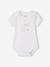 Lot de 5 bodies « animaux » bébé naissance ouverture US manches courtes BASICS lot blanc 6 - vertbaudet enfant 