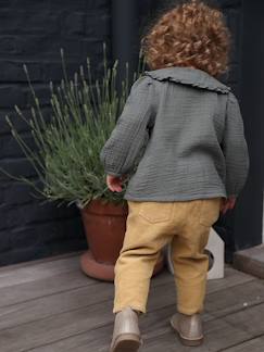 -Pantalon en velours côtelé bébé