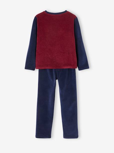 Pyjama Garçon en velours Harry Potter® Bleu marine, bordeaux 5 - vertbaudet enfant 