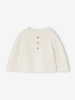 -Cardigan en coton bébé fine jauge BASICS