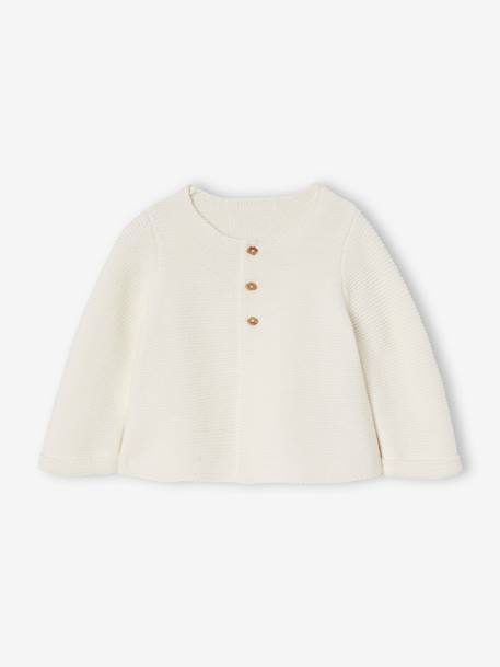 Bébé-Cardigan en coton bébé fine jauge BASICS