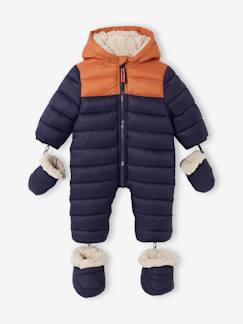 Combipilote colorblock bébé doublée et matelassée  - vertbaudet enfant