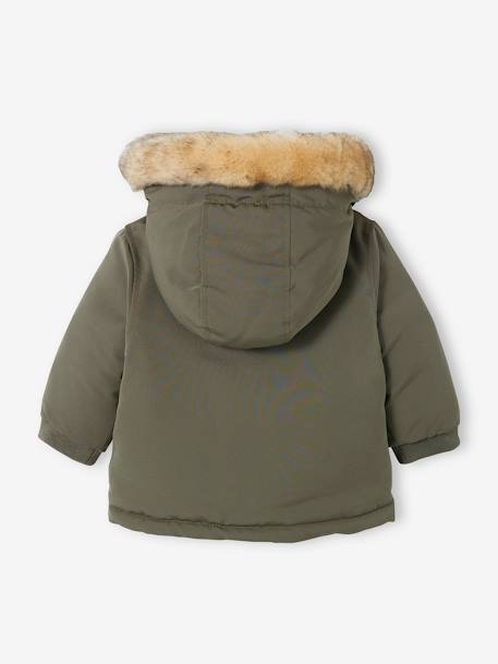 Parka réversible bébé kaki 6 - vertbaudet enfant 