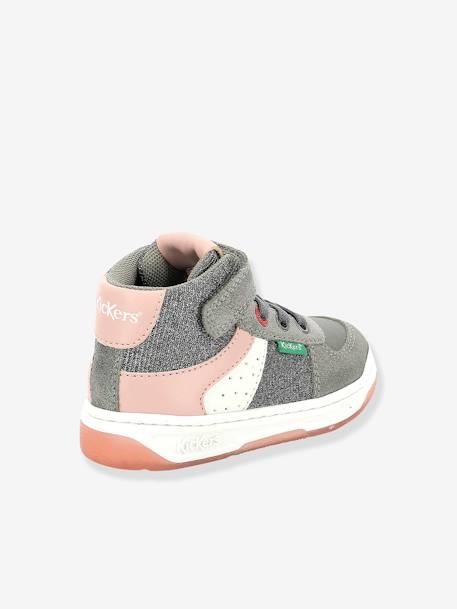 Baskets sneakers enfant Kickalien KICKERS® encre+gris+kaki+marine 11 - vertbaudet enfant 