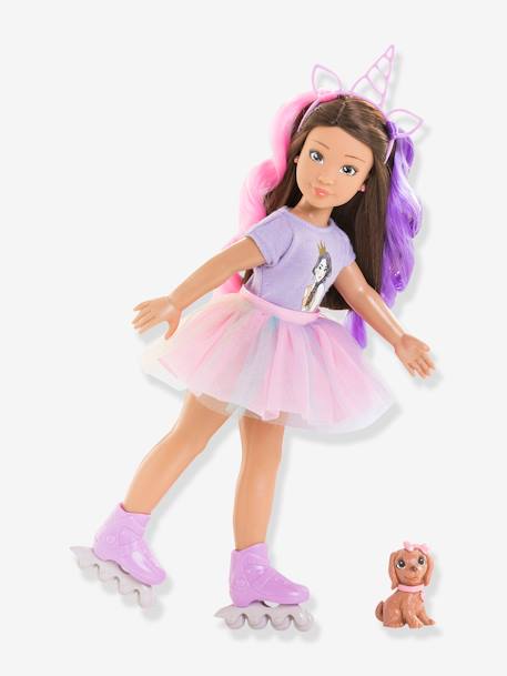 Coffret poupée mannequin Luna Licorne - COROLLE violet 6 - vertbaudet enfant 