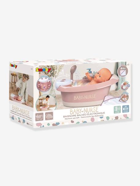 Baby Nurse Baignoire Balnéo - SMOBY rose 3 - vertbaudet enfant 