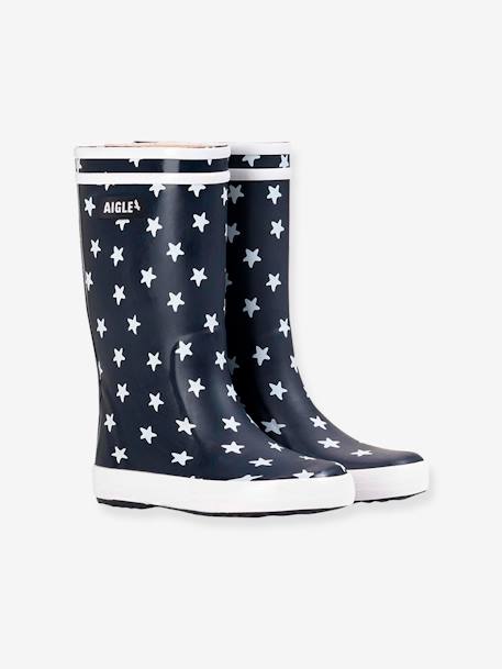 Bottes de pluie enfant Lolly Pop Play AIGLE® bleu+encre+marine+rose 6 - vertbaudet enfant 