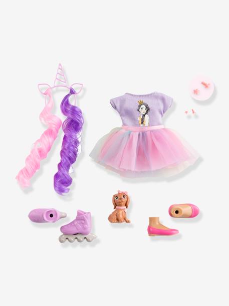 Coffret poupée mannequin Luna Licorne - COROLLE violet 3 - vertbaudet enfant 