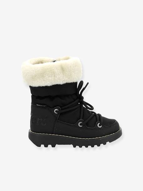 Bottes de neige fourrées enfant Kickneosnow KICKERS® noir 3 - vertbaudet enfant 