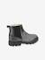 Boots cuir fille Groofit KICKERS® gris+noir 2 - vertbaudet enfant 