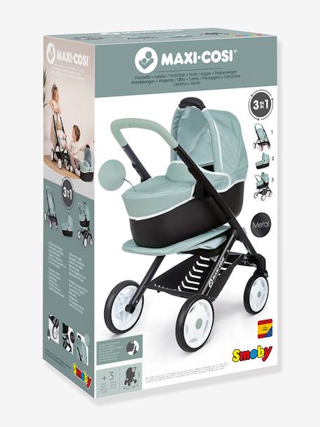 Maxi Cosi Poussette Landau 3 en 1 - SMOBY rose+vert 8 - vertbaudet enfant 