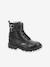 Boots cuir fille Groorock KICKERS® noir 1 - vertbaudet enfant 