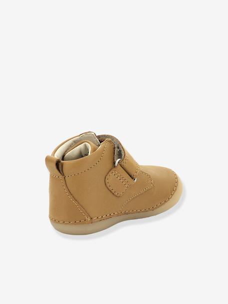 Bottillons cuir bébé garçon Sabio KICKERS® 1ers pas encre+marine 12 - vertbaudet enfant 