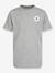 Tee-shirt enfant CONVERSE gris 1 - vertbaudet enfant 