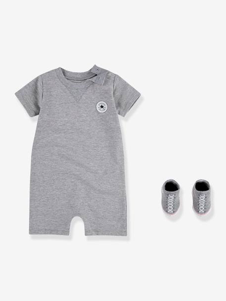 Set 2 pièces combinaison courte + chaussettes Lil Chuck CONVERSE  - vertbaudet enfant