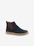 Boots cuir enfant Tackbo KICKERS® caramel+marine 7 - vertbaudet enfant 