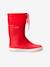 Bottes de pluie fourrées enfant Lolly Pop Giboulée AIGLE® marine blanc+noir blanc+rouge/blanc 16 - vertbaudet enfant 